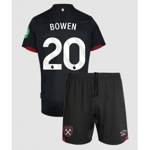 West Ham United Jarrod Bowen #20 Dětské Venkovní dres komplet 2024-25 Krátký Rukáv (+ trenýrky)